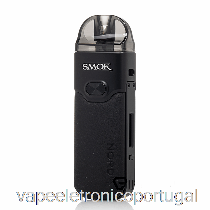 Vape Eletrônico Smok Nord Gt 80w Pod System Couro Preto Fosco